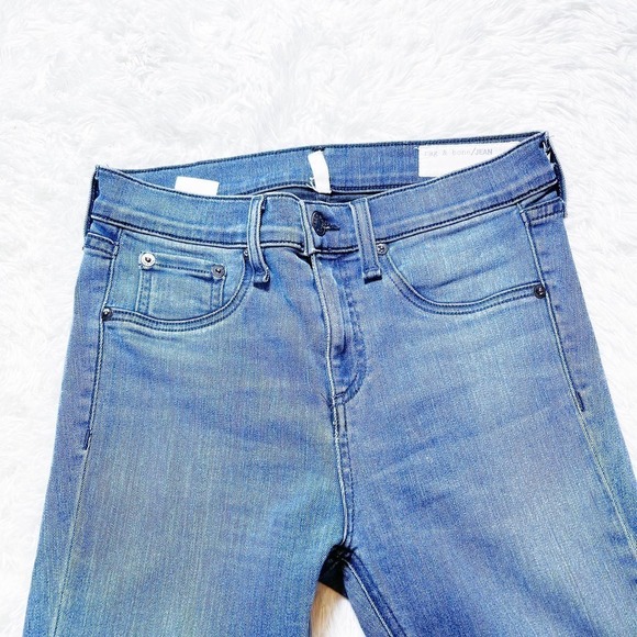 Rag & Bone High Rise Legging Denim Jeans SZ25 - Picture 6 of 8